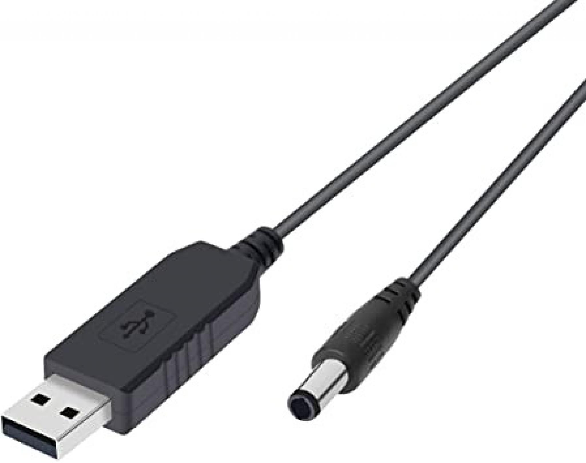 CABLE STEP UP CONVERSOR POWER USB DC SWITCHING 5V A 12V