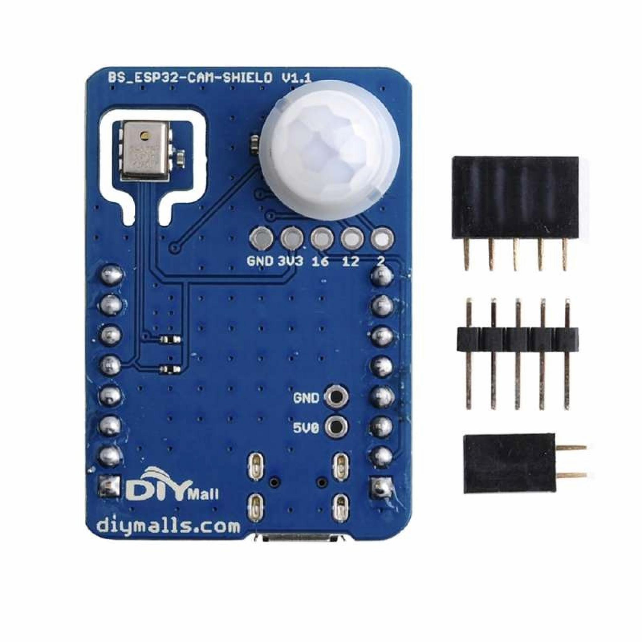 MODULO PCB SHIELD DIY ESP32-CAM HEM 8PIN INTEGRADO