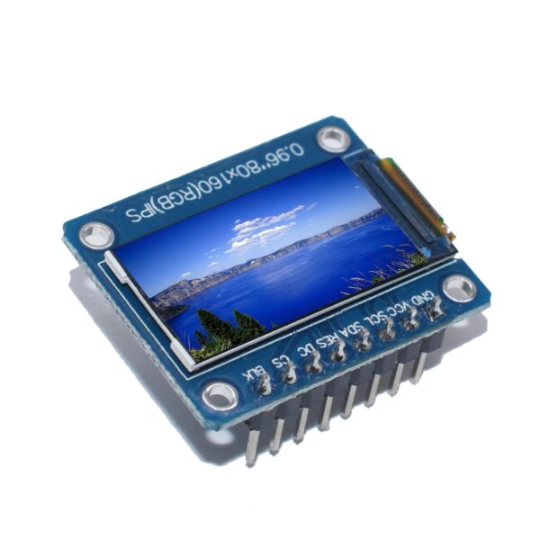 PANTALLA DISPLAY TFT ST7735 0.96P 80X160 RGB IPS LCD SPI - Imagen 2