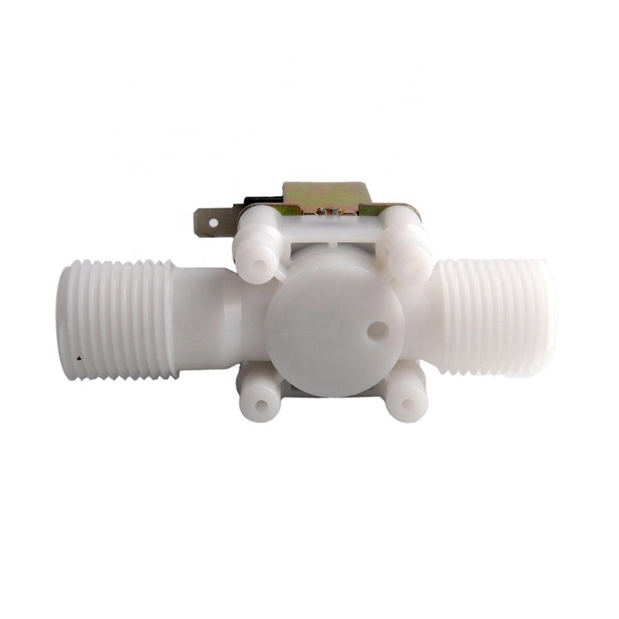 VALVULA SOLENOIDE DIY 1/2P 12V AGUA AIRE MACHO - Imagen 2