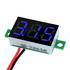 VOLTIMETRO DIGITAL DIY DC PANEL 0.36 LED MINI AZUL