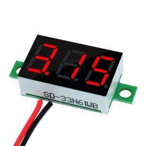 VOLTIMETRO DIGITAL DIY DC PANEL 0.36 LED MINI ROJO