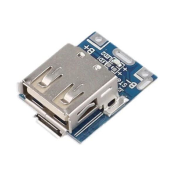 Modulo Cargador de Bateria Litio Power Bank Step Up 5V 1A 134N3P - Imagen 2