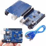 Placa Compatible Arduino UNO R3 smd Atmega328 Ch340g + Cable - Imagen 2