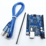 Placa Compatible Arduino UNO R3 smd Atmega328 Ch340g + Cable - Imagen 3