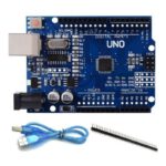 Placa Compatible Arduino UNO R3 smd Atmega328 Ch340g + Cable - Imagen 4