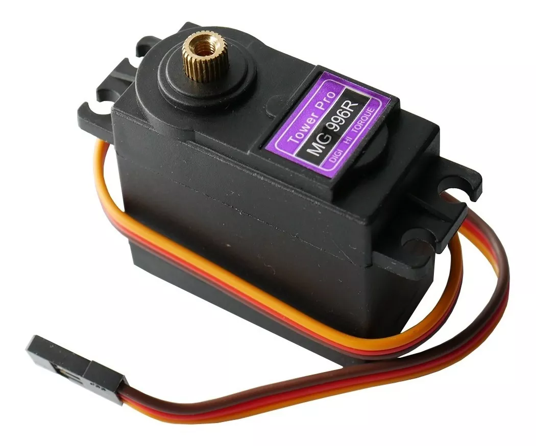 Servo Digital Mg996 Mg996r Torque 12kg Engranajes Metalicos - Imagen 2