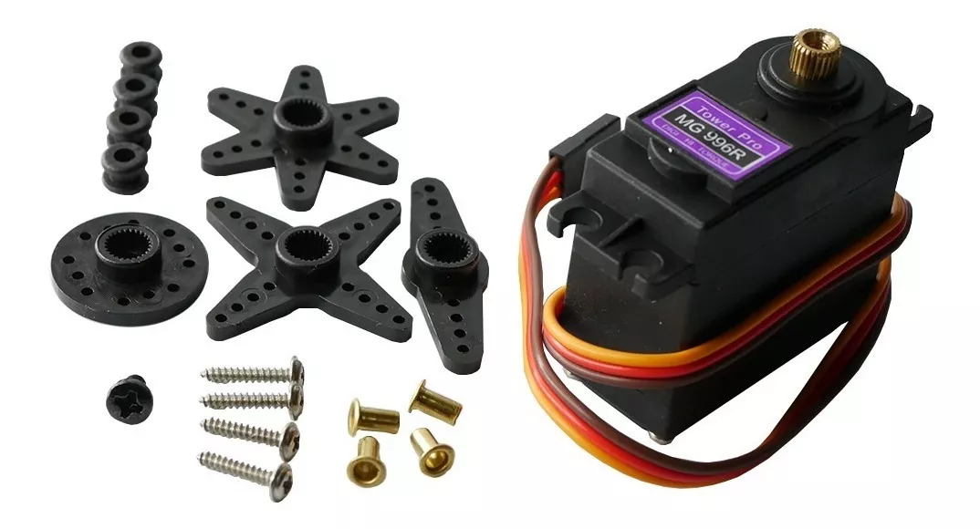 Servo Digital Mg996 Mg996r Torque 12kg Engranajes Metalicos - Imagen 4