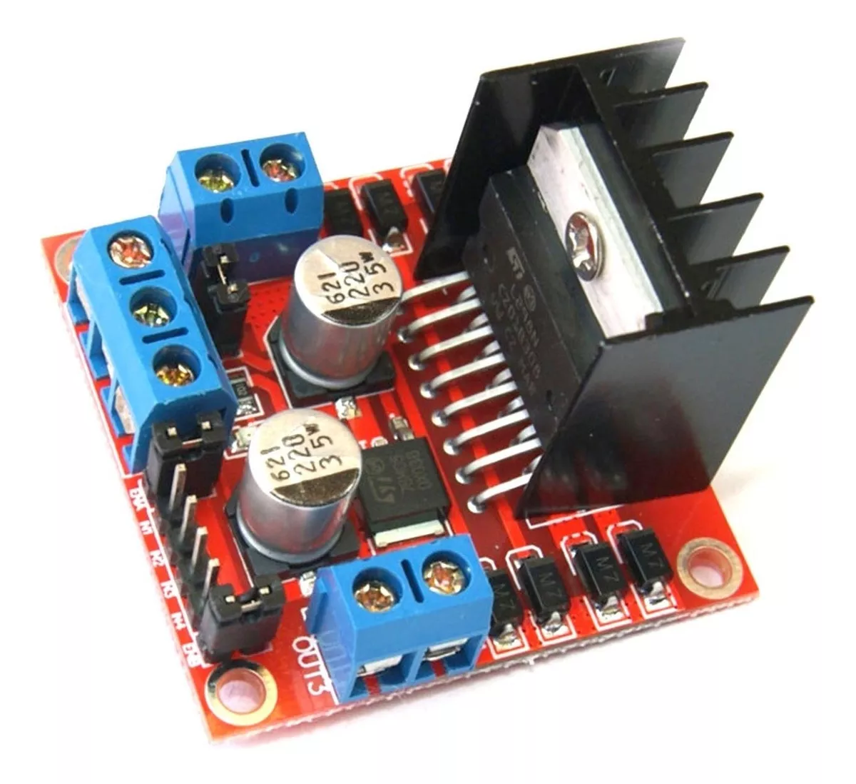 Módulo driver puente H L298N - Imagen 2