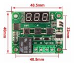 Termostato Digital Programable Iot W1209 Modulo Relay C/display - Imagen 2