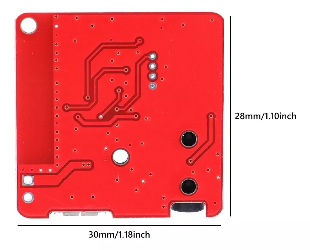 Modulo Audio Receptor Bluetooth 5.0 Estereo Usb Jack 3.5mm - Imagen 6