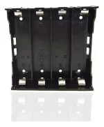 Porta pila Holder 18650 Litio 4 celdas Through Hole - Imagen 2