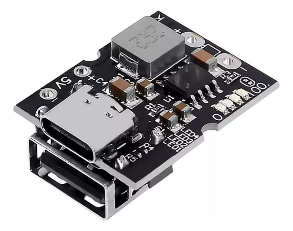 Modulo Cargador Powerbank Tipo C 5v2a P/ Baterías 18650
