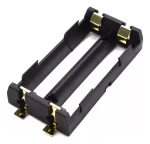 Holder Portapilas 2 Slots Para 2 Baterias 18650 Smt