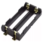 Holder Portapilas 2 Slots Para 2 Baterias 18650 Smt