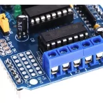 Motor Shield Driver L293d Paso A Paso Dc Servo Arduino L293 - Imagen 2