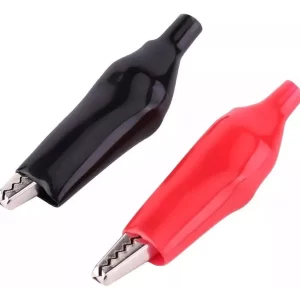 Pinza Cocodrilo Aislada Chica 27mm Alta Calidad X 10u