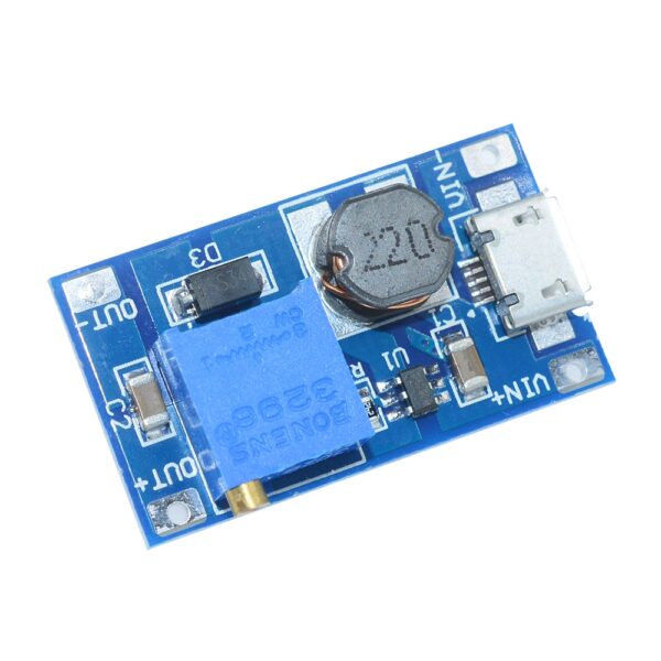 Convertidor Dc-dc Boost Elevador Tension Step Up Mt3608 - Imagen 3