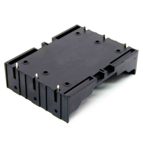 Porta pila Holder 18650 Litio 3 celdas Through Hole - Imagen 2