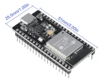 Esp32 Nodemcu Módulo Wifi Bluetooth 4.2 38 Pines Con Usb-c Wroom Esp32s - Imagen 2