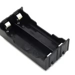 Porta pila Holder 18650 Litio 2 celdas Through Hole