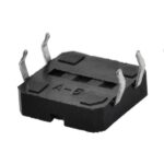 Pulsador Button Tact Switch Na 12x12x4.3mm X 10 U Negro - Imagen 2
