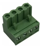 Bornera Enchufable Hembra 4 Pines Paso 5,08 mm x 10 - Imagen 2