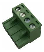 Bornera Enchufable Hembra 4 Pines Paso 5,08 mm x 10 - Imagen 3