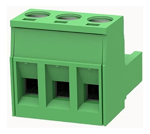 Bornera Enchufable Hembra 3 Pines Paso 5,08 Mm x 10 u - Imagen 2