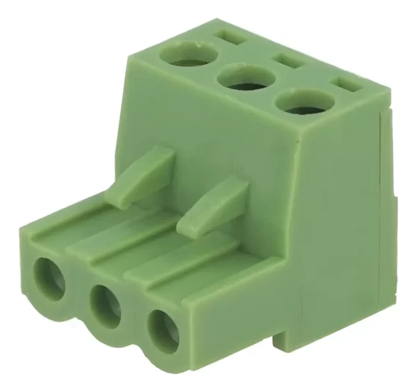Bornera Enchufable Hembra 3 Pines Paso 5,08 Mm x 10 u - Imagen 3