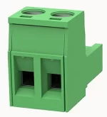 Bornera Enchufable Hembra 2 Pines Paso 5,08 Mm x 10 u