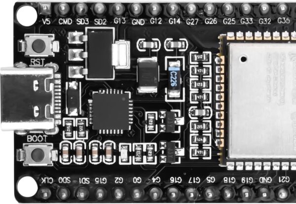 Esp32 Nodemcu Usb-C Wifi Bluetooth Iot 38 pines a 25.5mm - Imagen 5