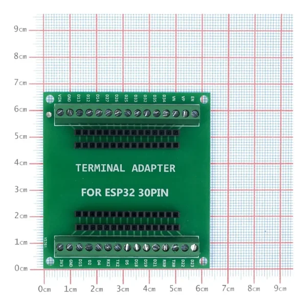 Placa Expansión De Terminales Esp32 Devkit 30 Pines 26 mm - Imagen 4
