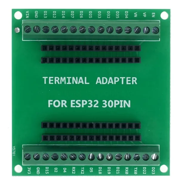 Placa Expansión De Terminales Esp32 Devkit 30 Pines 26 mm - Imagen 3