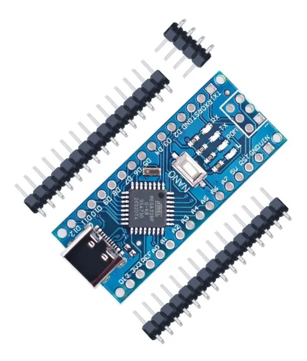 Atmel Nano V3.0 Atmega328 Usb-c Compatible Ch340 - Imagen 7
