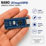 Atmel Nano V3.0 Atmega328 Usb-c Compatible Ch340 - Imagen 3