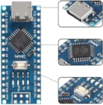 Atmel Nano V3.0 Atmega328 Usb-c Compatible Ch340 - Imagen 5