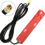 Antena Adhesiva Rf Omnidireccional Gsm Conector Sma Macho 2m